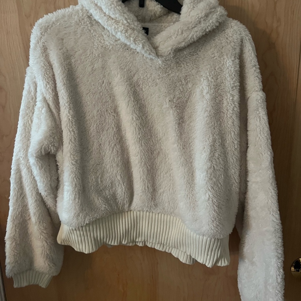 Cozy Cream Fuzzy Hoodie